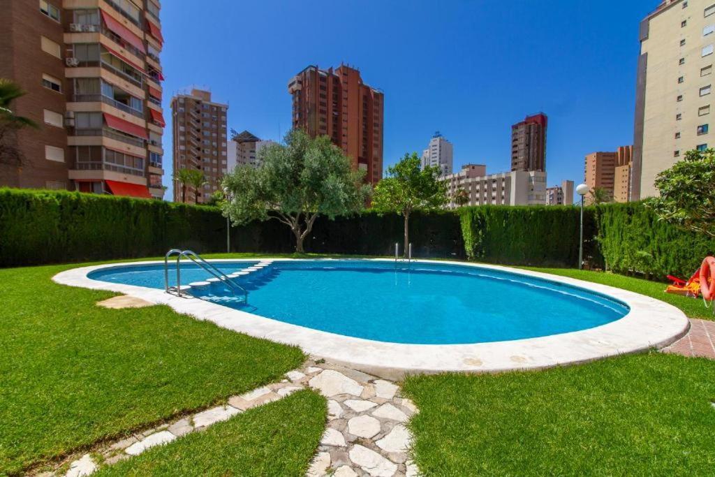 Luminoso Apartamento - Playa Levante - Centro Benidorm Exterior foto